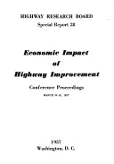 Special Report - Highway Research Board