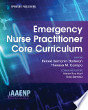 Emergency Nurse Practitioner Core Curriculum