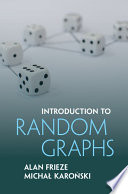 Introduction to Random Graphs Book