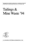Tailings & Mine Waste ...