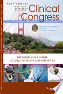 Clinical Congress Program Book 2011