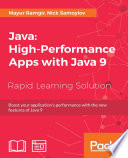 Java  High Performance Apps with Java 9