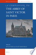 A Companion to the Abbey of Saint Victor in Paris
