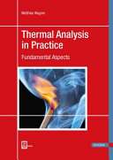 Thermal Analysis in Practice Book