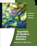 Essentials of Modern Business Statistics Book