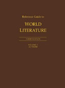Reference Guide to World Literature