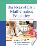 Big Ideas of Early Mathematics Book