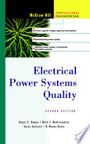 Electrical Power Systems Quality Book