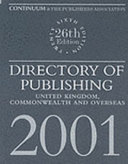 Directory of Publishing 2001