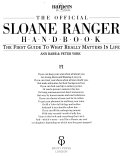 Handbook sloane ranger The history