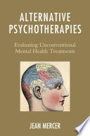 Alternative Psychotherapies Book