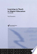 Learning to Teach in Higher Education Book