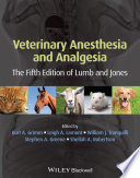 Veterinary Anesthesia and Analgesia Book