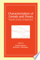 Characterization of Cereals and Flours