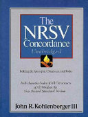 The NRSV Concordance Unabridged