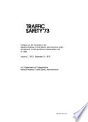 A Report On The Activities Of The National Highway Traffic Safety Administration Under The National Traffic And Motor Vehicle Safety Act Of 1966
