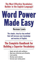 Word Power Made Easy Pdf/ePub eBook