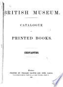 Catalogue Of Printed Books