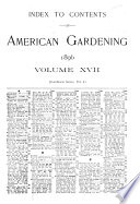 American Gardening Book