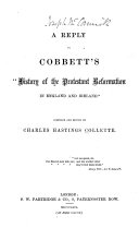 A Reply to Cobbett's 