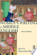 Women s Writing in Middle English Book