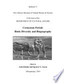 Cretaceous Period: Biotic Diversity and Biogeography