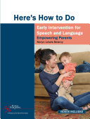 Here's How to do Early Intervention for Speech and Language by Karyn Lewis Searcy PDF
