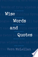 Wise Words and Quotes Book PDF
