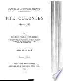 The Colonies  1492 1750 Book