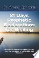 21 Days Prophetic Declarations for Healing Book PDF