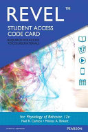 Revel for Physiology of Behavior    Access Card