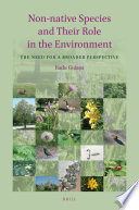 Non native Species and Their Role in the Environment Book