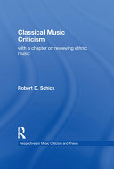 Classical Music Criticism