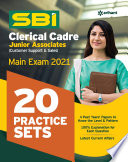 SBI Clerk Junior Asscociates 20 Practice Sets Mains Exam 2021