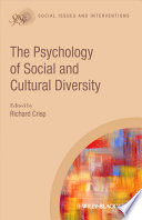 The Psychology of Social and Cultural Diversity Book