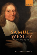 Samuel Wesley and the Crisis of Tory Piety  1685 1720