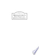 Middletown s High Street and Wesleyan University Book