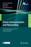Green Communication and Networking