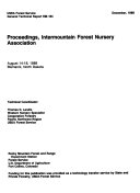 Proceedings  Intermountain Forest Nursery Association