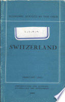 OECD Economic Surveys  Switzerland 1963