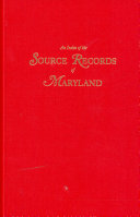 An Index of the Source Records of Maryland