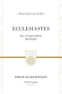 Ecclesiastes (Redesign) [Pdf/ePub] eBook