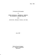 Preliminary Bibliography of Current Periodicals, Quarterlies, Yearbooks, and Bulletins in Business Education