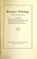 Romance Philology
