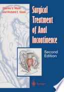 Surgical Treatment of Anal Incontinence