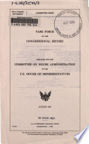 Task Force on the Congressional Record
