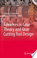 Advances in Gear Theory and Gear Cutting Tool Design Book