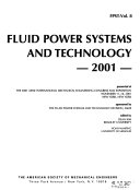Fluid Power Systems and Technology