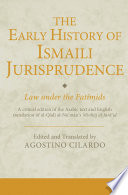 The Early History of Ismaili Jurisprudence Book PDF