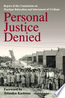 Personal Justice Denied Book